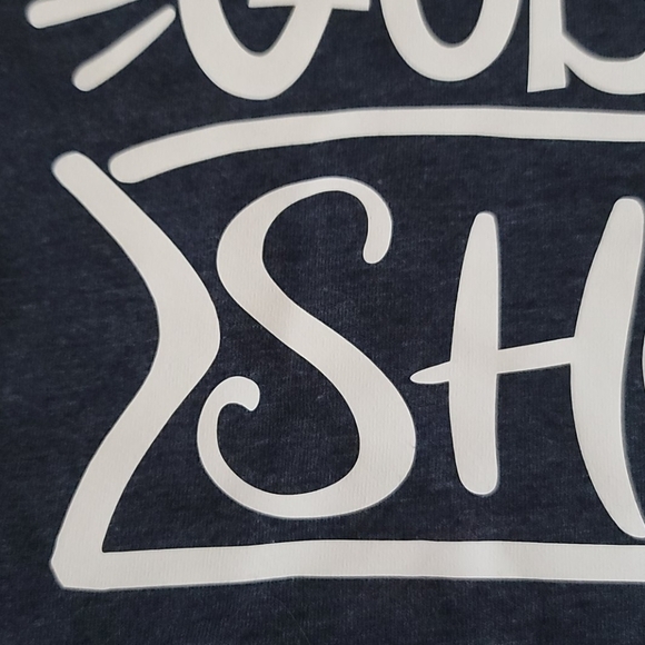 Next Level Apparel navy blue graphic tee NWOT - Picture 5 of 7